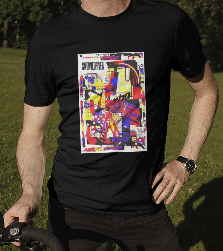 Swervedriver Phoenix Concert Theatre Toronto ON Aug 21 2026 Vibrant Abstract Collage T-Shirt