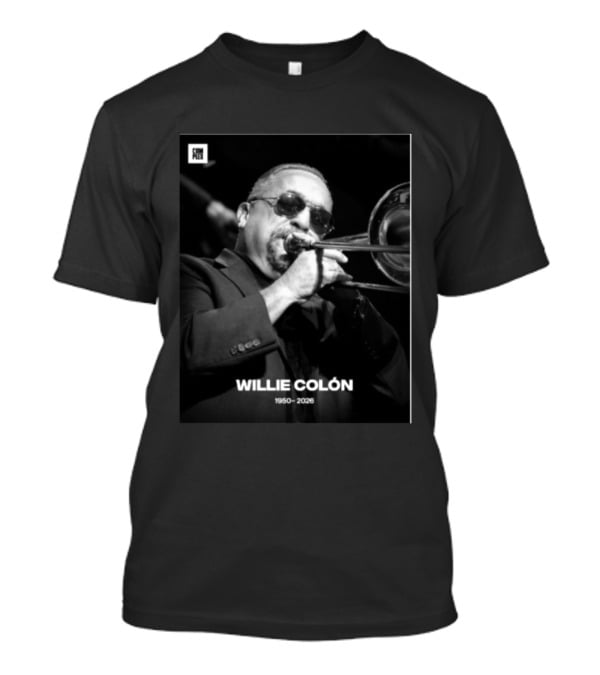 Willie Colón 1950 2026 Rest In Peace Salsa Giant T-Shirt