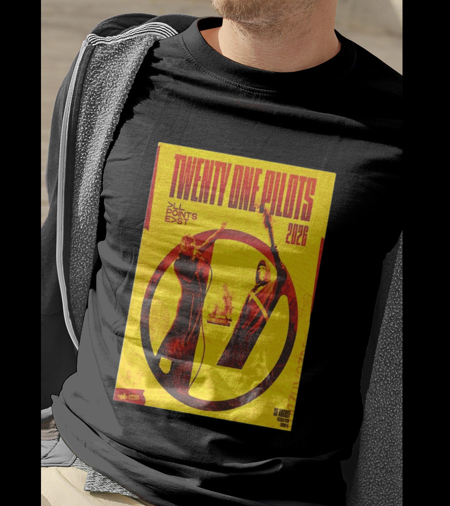 Twenty One Pilots All Points East 2026 Victoria Park London August 30 Tour T-Shirt