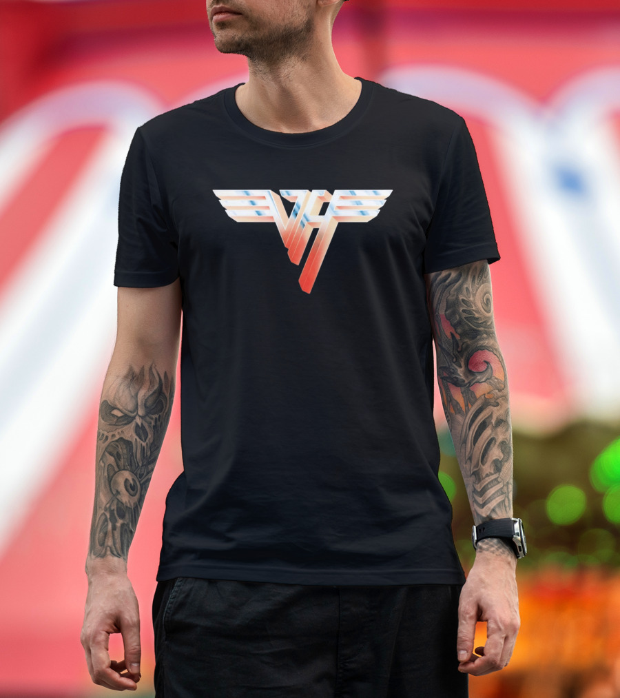Van Halen VH Emblem Classic Rock T-Shirt