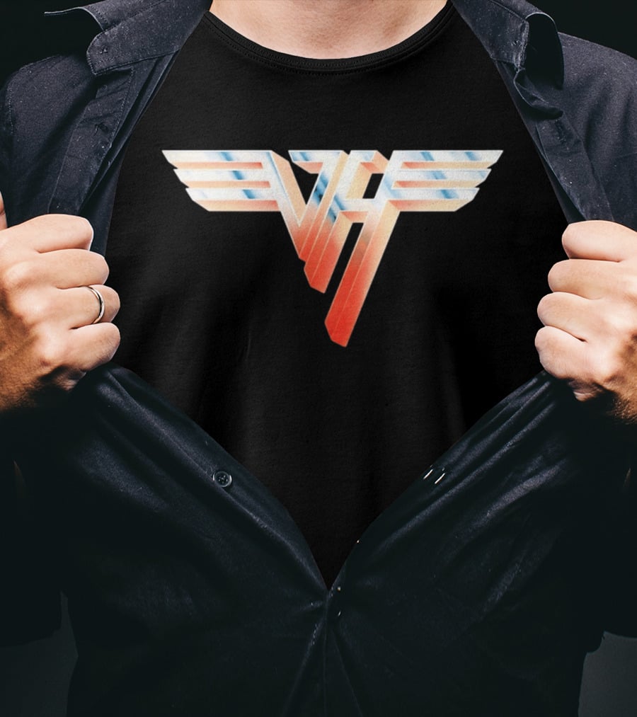 Van Halen VH Emblem Classic Rock T-Shirt