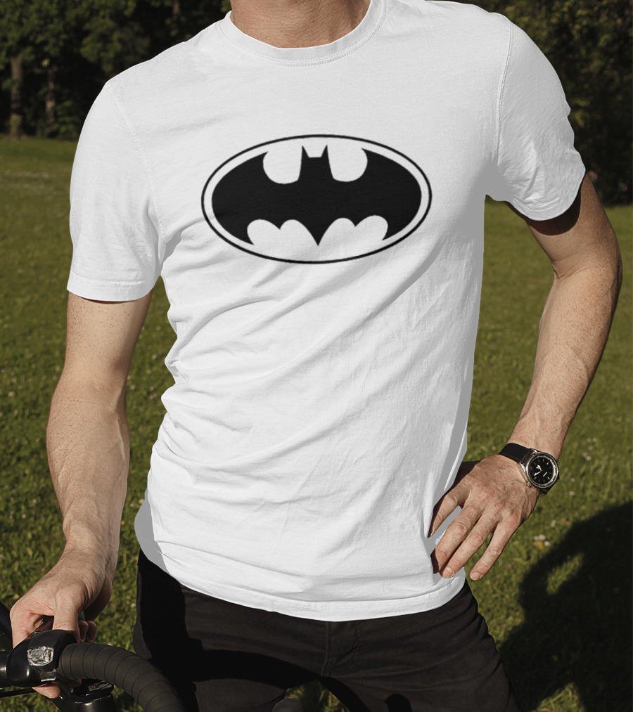 Batman Oval Classic Superhero T-Shirt