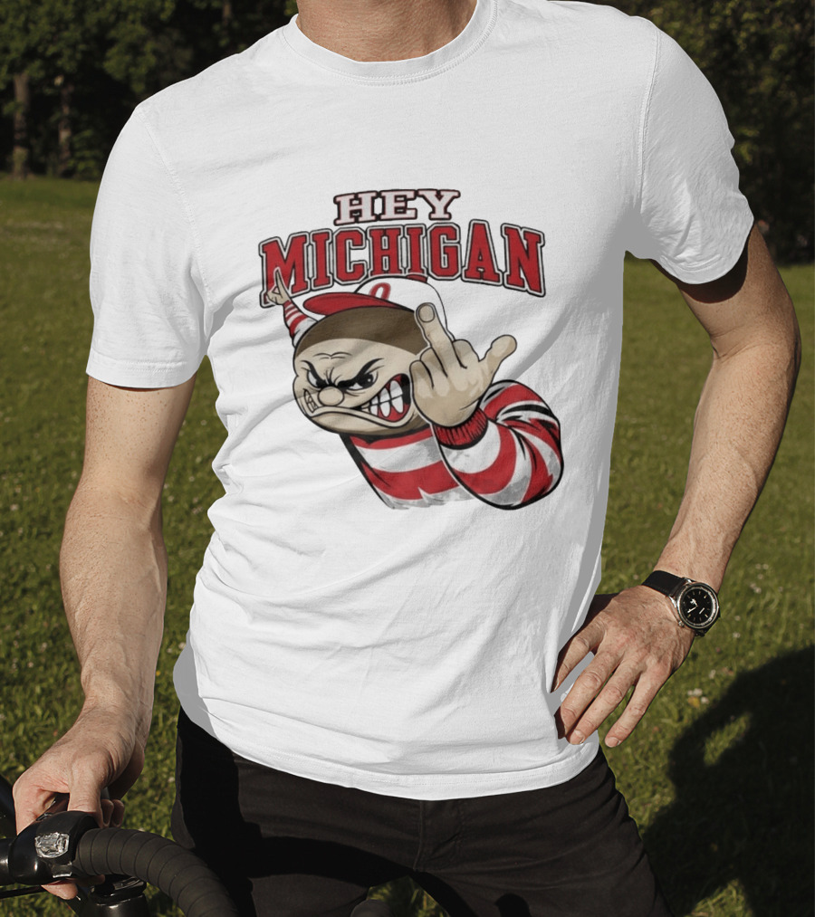 Ishowspeed Hey Michigan Football Rivalry Fan T-Shirt