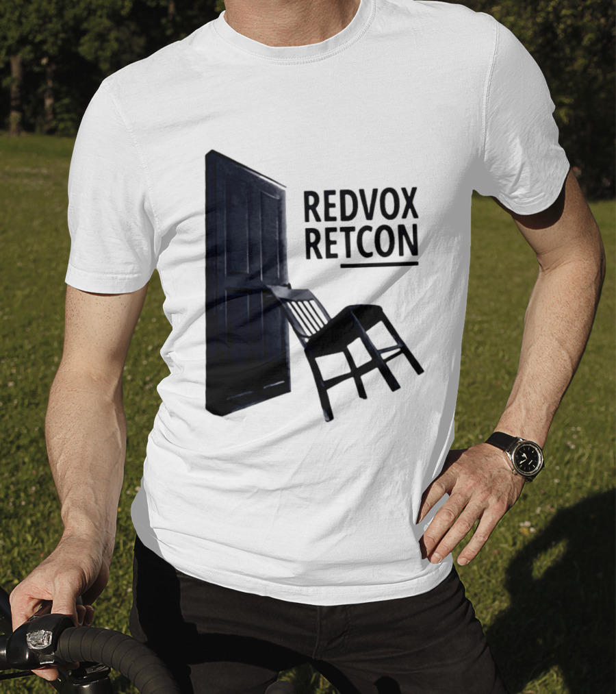 Red Vox Retcon Album Door And Chair T-Shirt