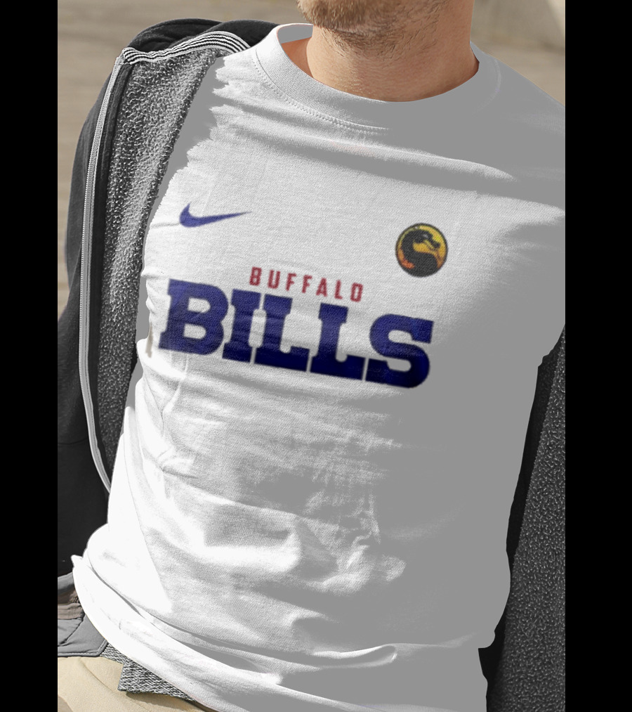 Nike Sub Zero Buffalo Bills Mortal Kombat Crossover Freeze Your Soul T-Shirt