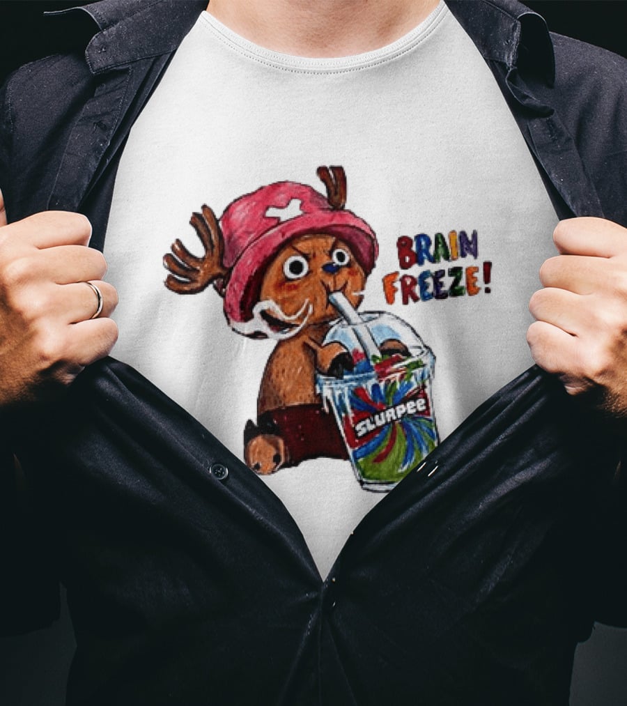 Tony Tony Chopper Slurpee Brain Freeze One Piece T-Shirt