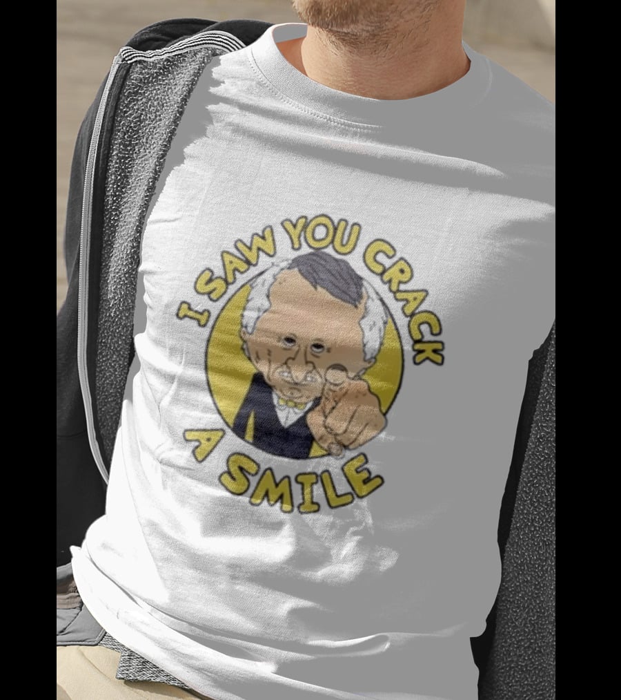 I Saw You Crack A Smile Smiling Friends Mr T-Shirt