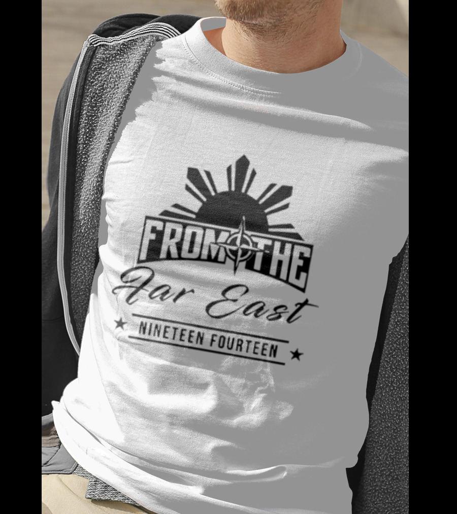 From The Far East Nineteen Fourteen Sunburst Star T-Shirt
