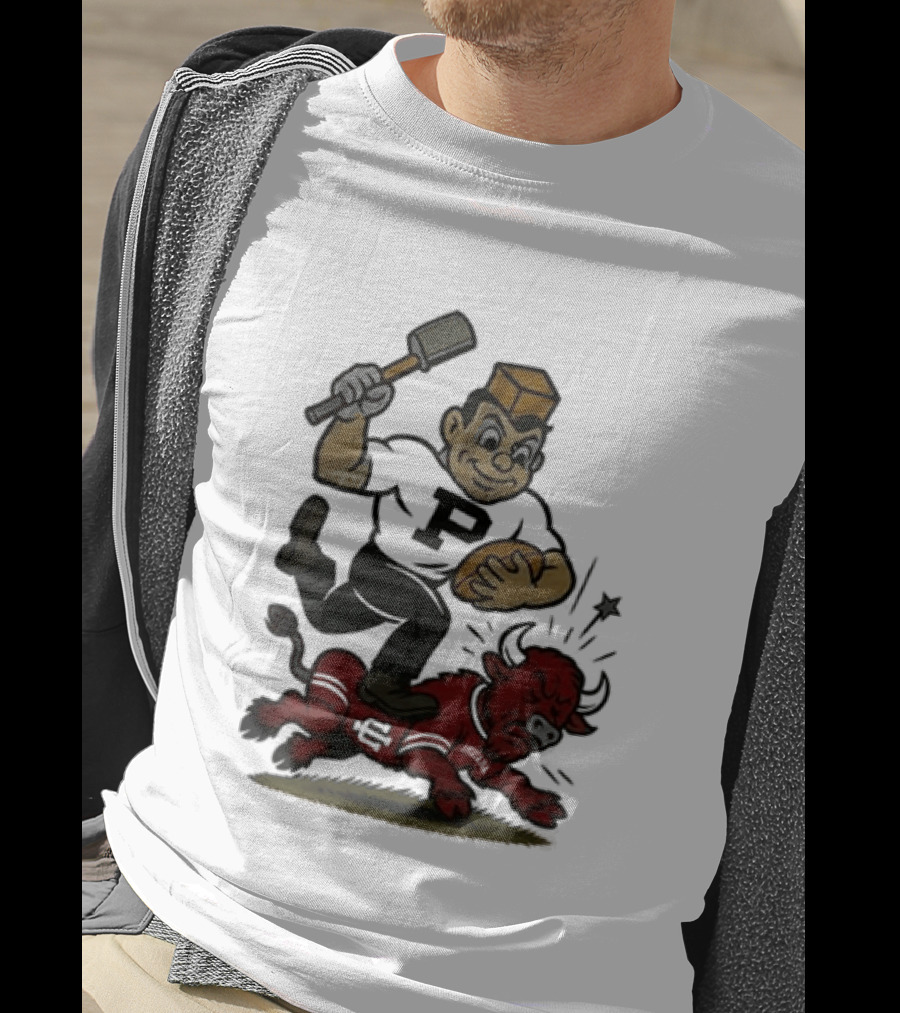 Purdue Boilermakers Crush Indiana Hoosiers NCAA Football Rivalry Victory T-Shirt