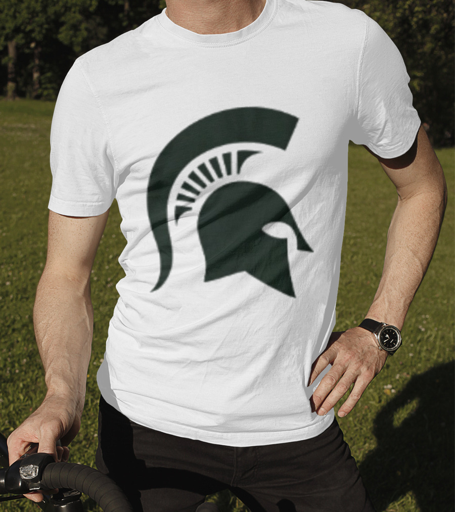 Michigan State Spartans Primary 2025 Iconic Spartan Helmet Trendy T-Shirt