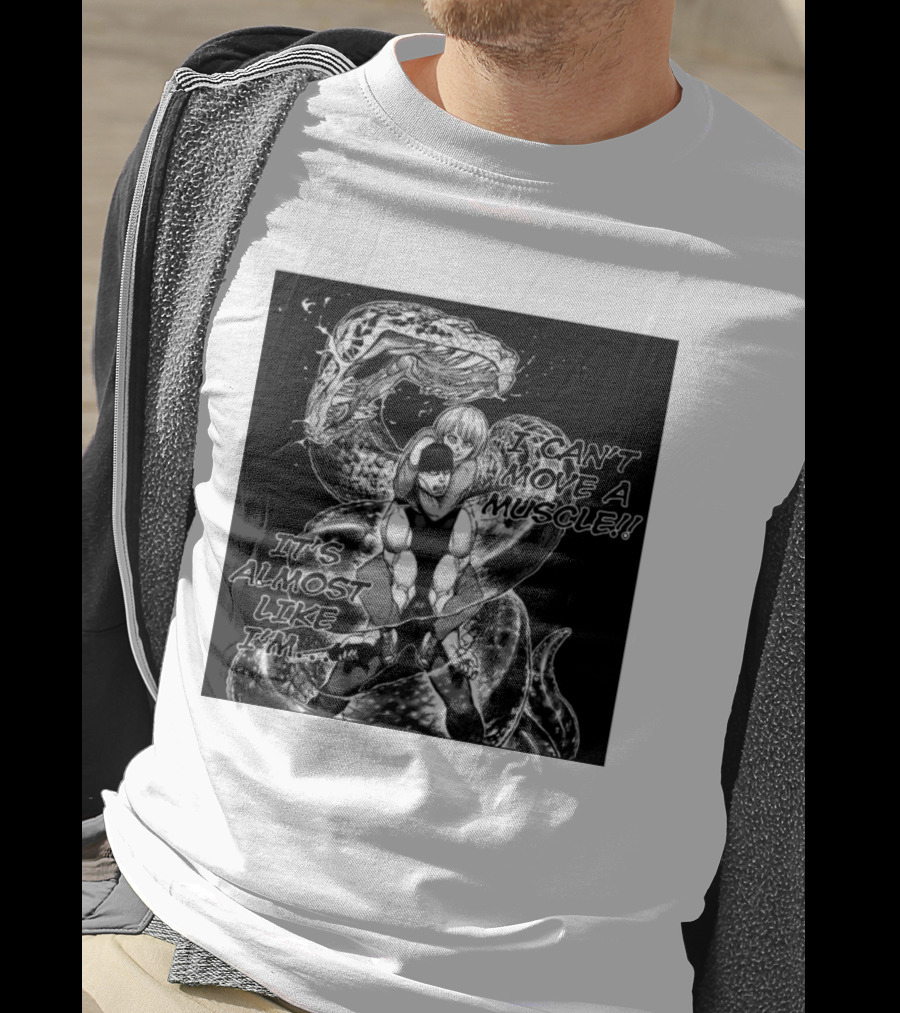 I Can't Move A Muscle It's Almost Like I'm Imai Cosmo Manga Snake Scene T-Shirt