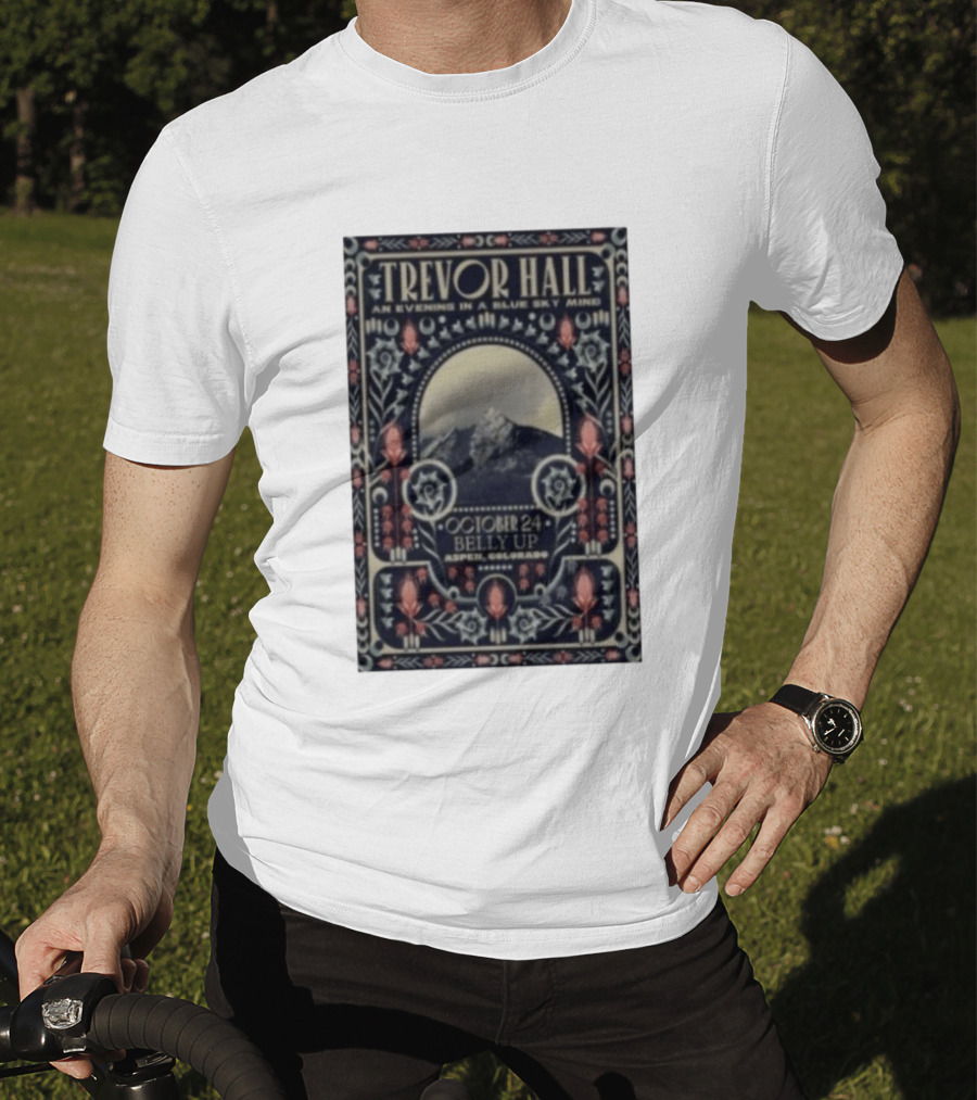 Trevor Hall An Evening In A Blue Sky Mind At Belly Up Aspen Colorado October 24 2025 T-Shirt