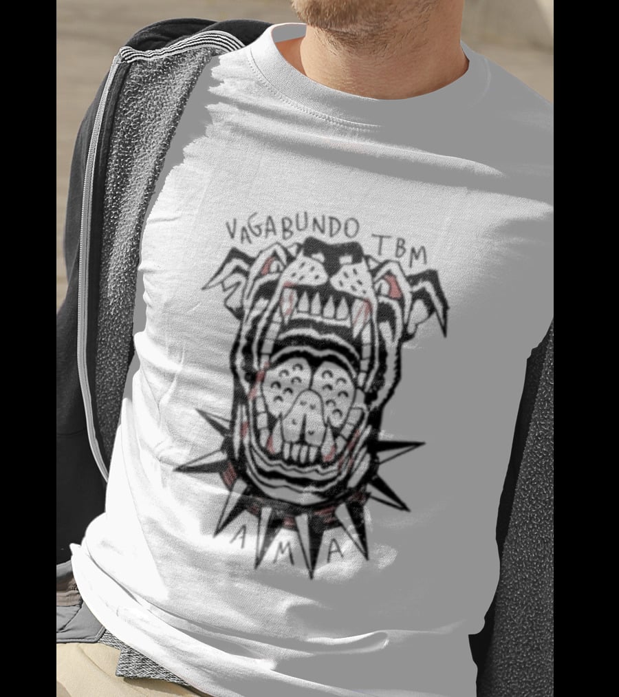 Vagabundo THC Original Pitbull Sketch Womens T-Shirt
