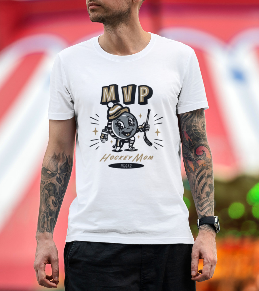 Original Vegas Golden Knights MVP Hockey Mom 2025 T-Shirt