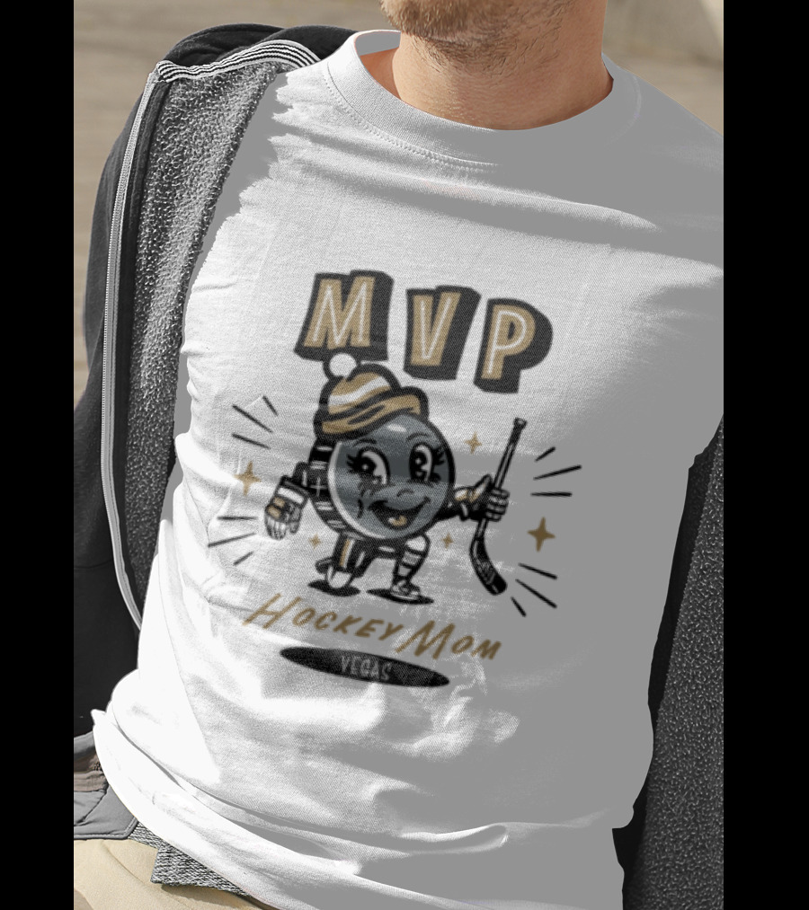 Original Vegas Golden Knights MVP Hockey Mom 2025 T-Shirt