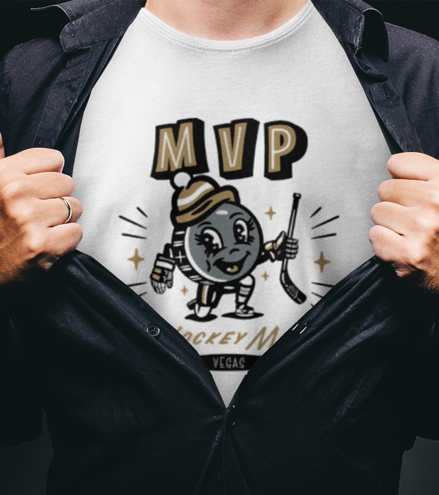 Original Vegas Golden Knights MVP Hockey Mom 2025 T-Shirt