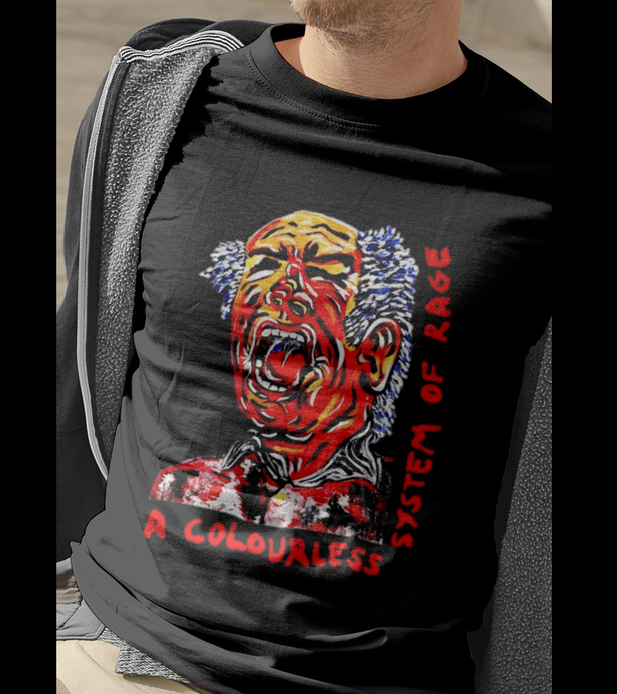 A Colourless System Of Rage Screaming Face T-Shirt