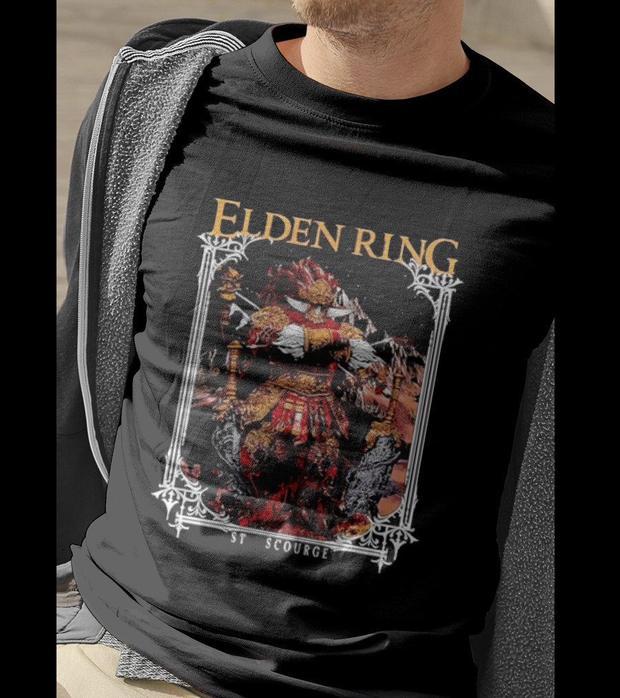 Elden Ring Starscourge Radahn FromSoftware ST Redorange T-Shirt