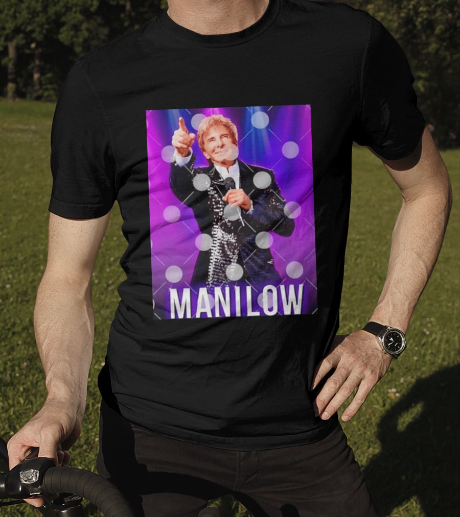 Barry Manilow Starry Stage Performance Concert T-Shirt