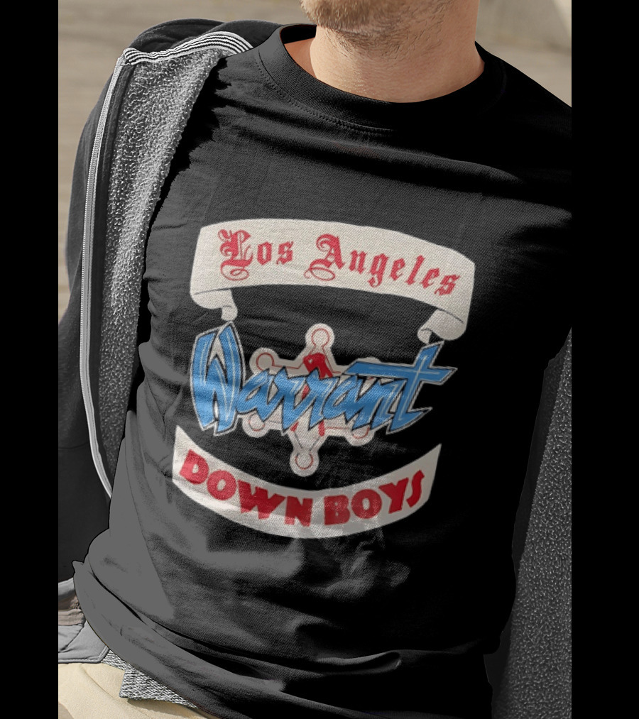 Los Angeles Warrant Down Boys Iconic Music Group T-Shirt