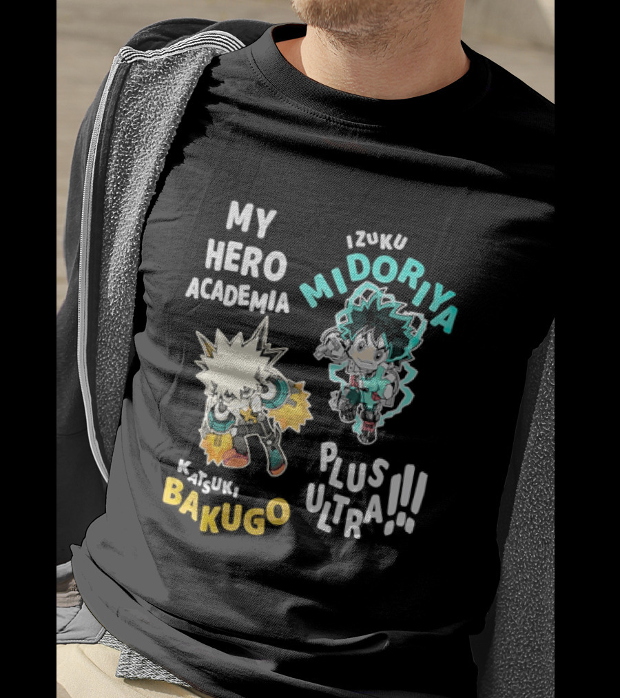 My Hero Academia Izuku Midoriya Katsuki Bakugo Plus Ultra T-Shirt