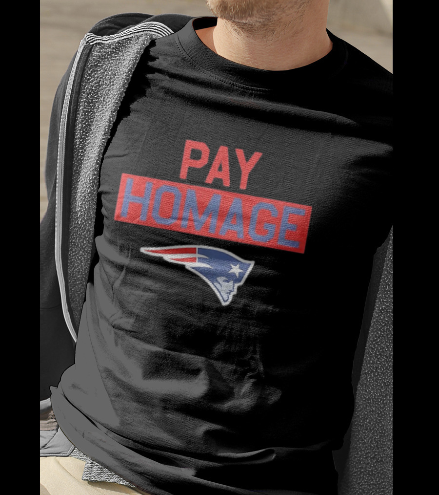 New England Patriots Pay Homage T-Shirt