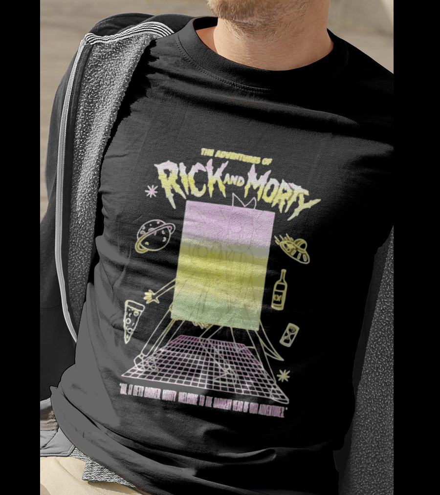 The Adventures Of Rick And Morty Welcome To The Darkest Year Of Our Adventures T-Shirt