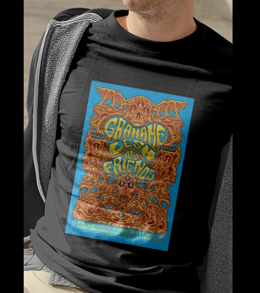 Grahame Lesh And Friends Tour August 2026 Hamilton Annapolis Ridgefield Buchanan Common Garcia's T-Shirt