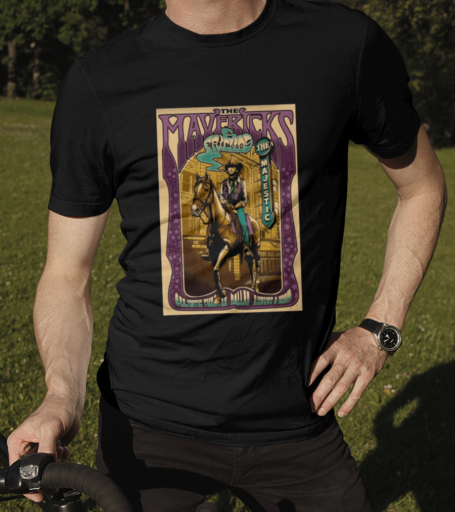 The Mavericks Majestic Theatre Dallas August 8 2026 Tour T-Shirt