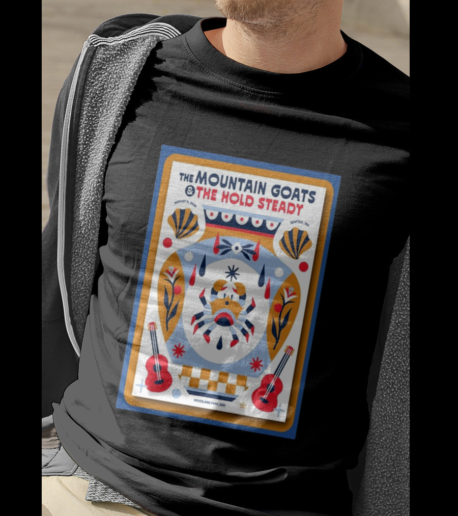 The Mountain Goats & The Hold Steady August 9 2026 Seattle Woodland Park Zoo Tour T-Shirt