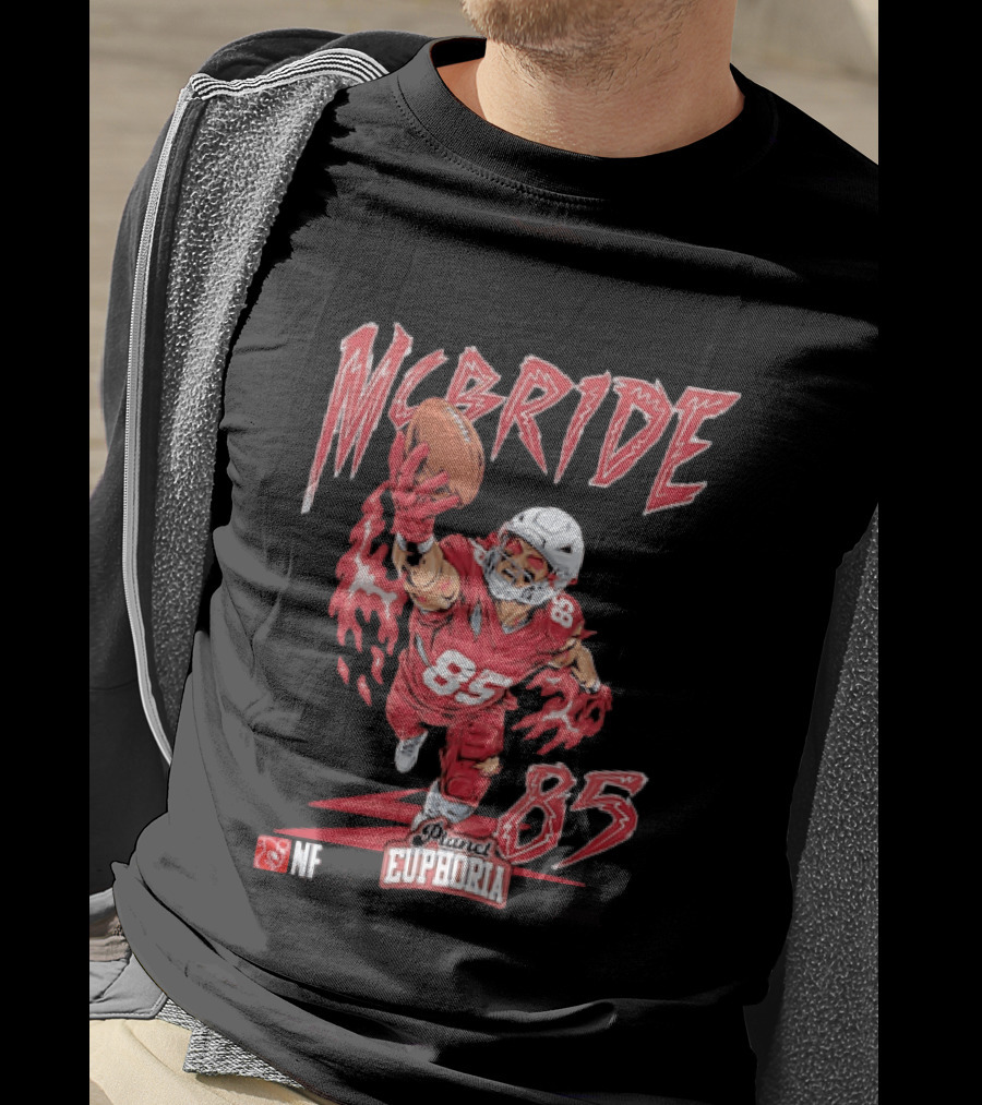 Trey McBride 85 Arizona Cardinals NFL Planet Euphoria T-Shirt