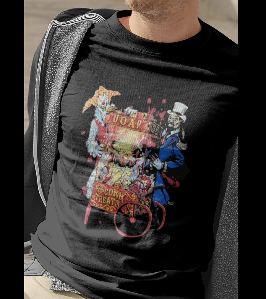 UOAP Popcorn Treats Insane Clown Posse Carnival T-Shirt