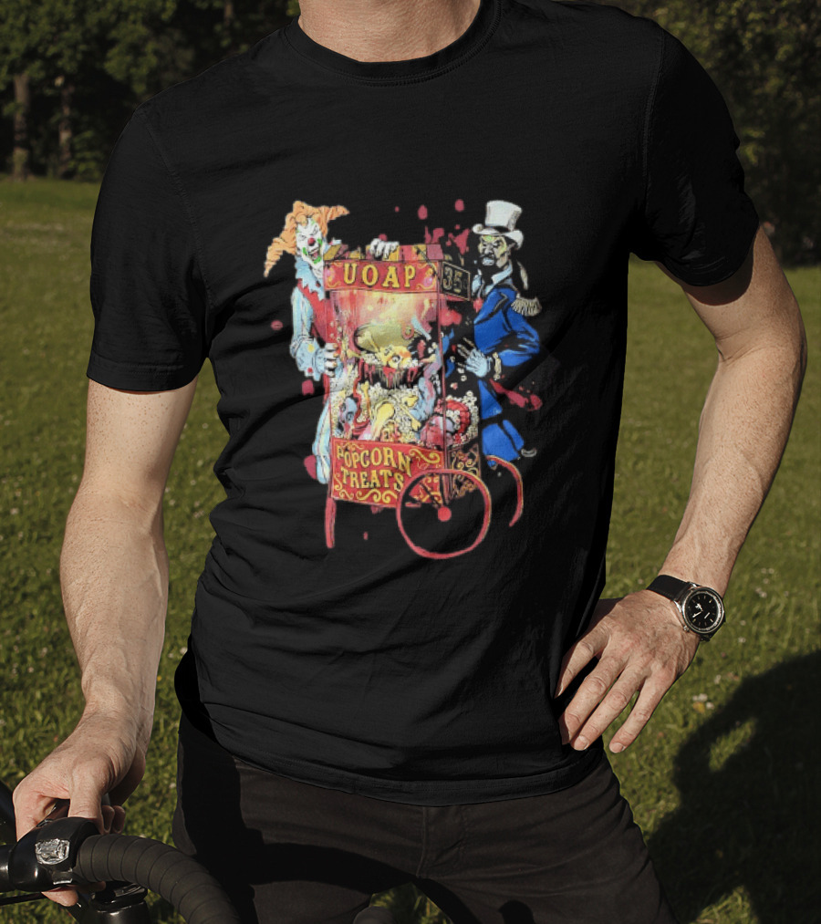 UOAP Popcorn Treats Insane Clown Posse Carnival T-Shirt