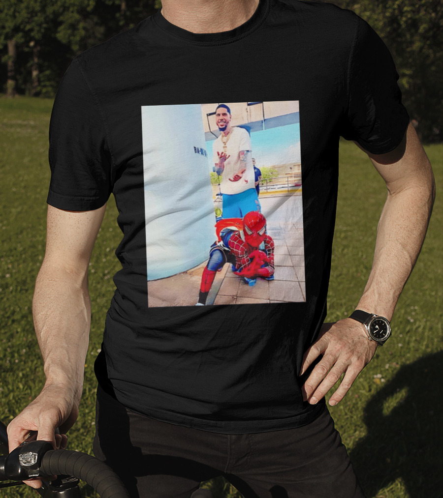 Jayson Tatum Spider Man Boston Celtics T-Shirt