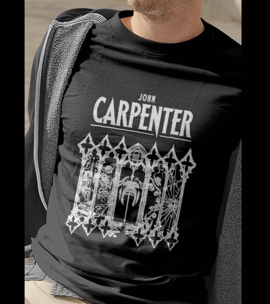 John Carpenter Gothic Horror Film Archway T-Shirt