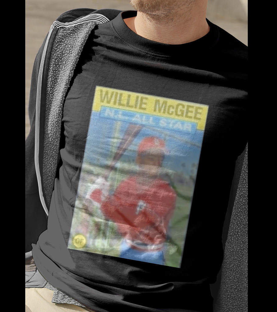WILLIE McGEE N.L. ALL STAR OF T-Shirt