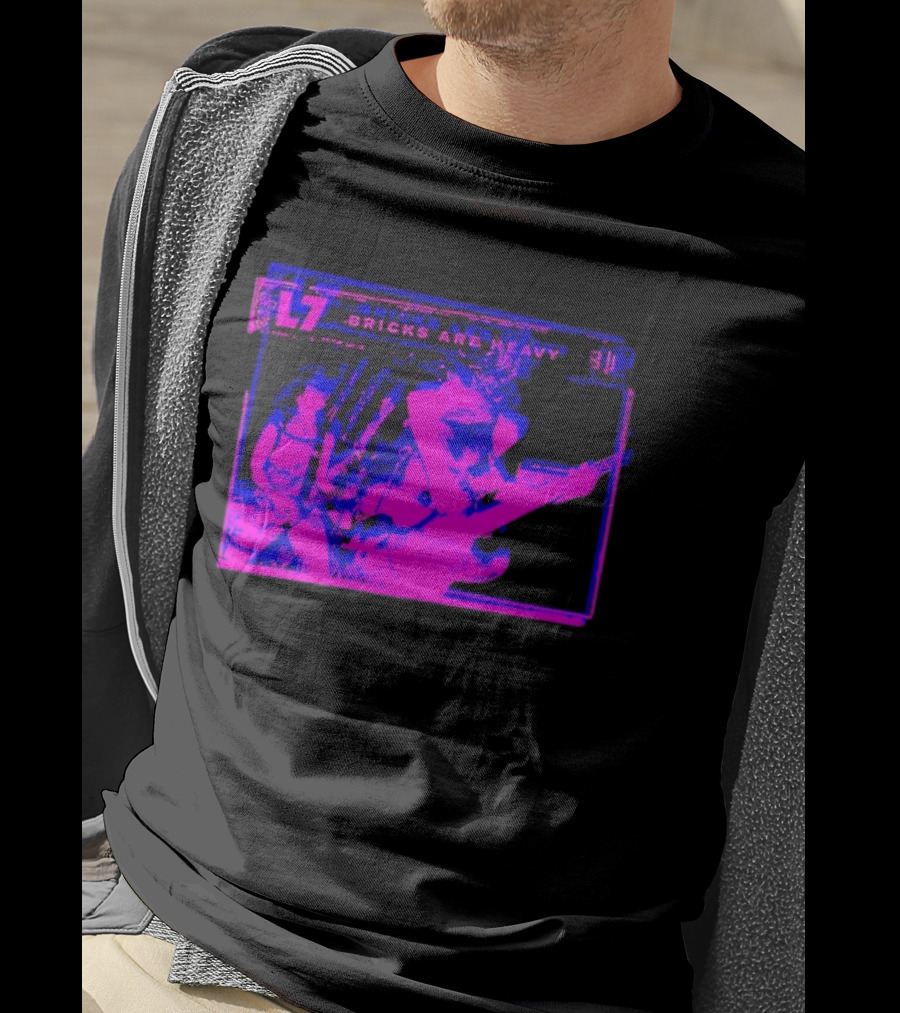 L7 Bricks Are Heavy Band Grunge Alternative Rock Album Cover T-Shirt