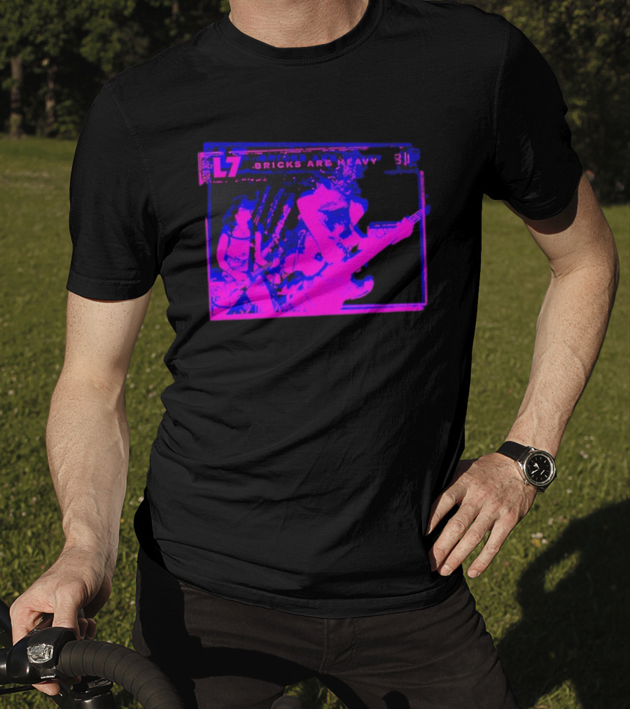 L7 Bricks Are Heavy Band Grunge Alternative Rock Album Cover T-Shirt