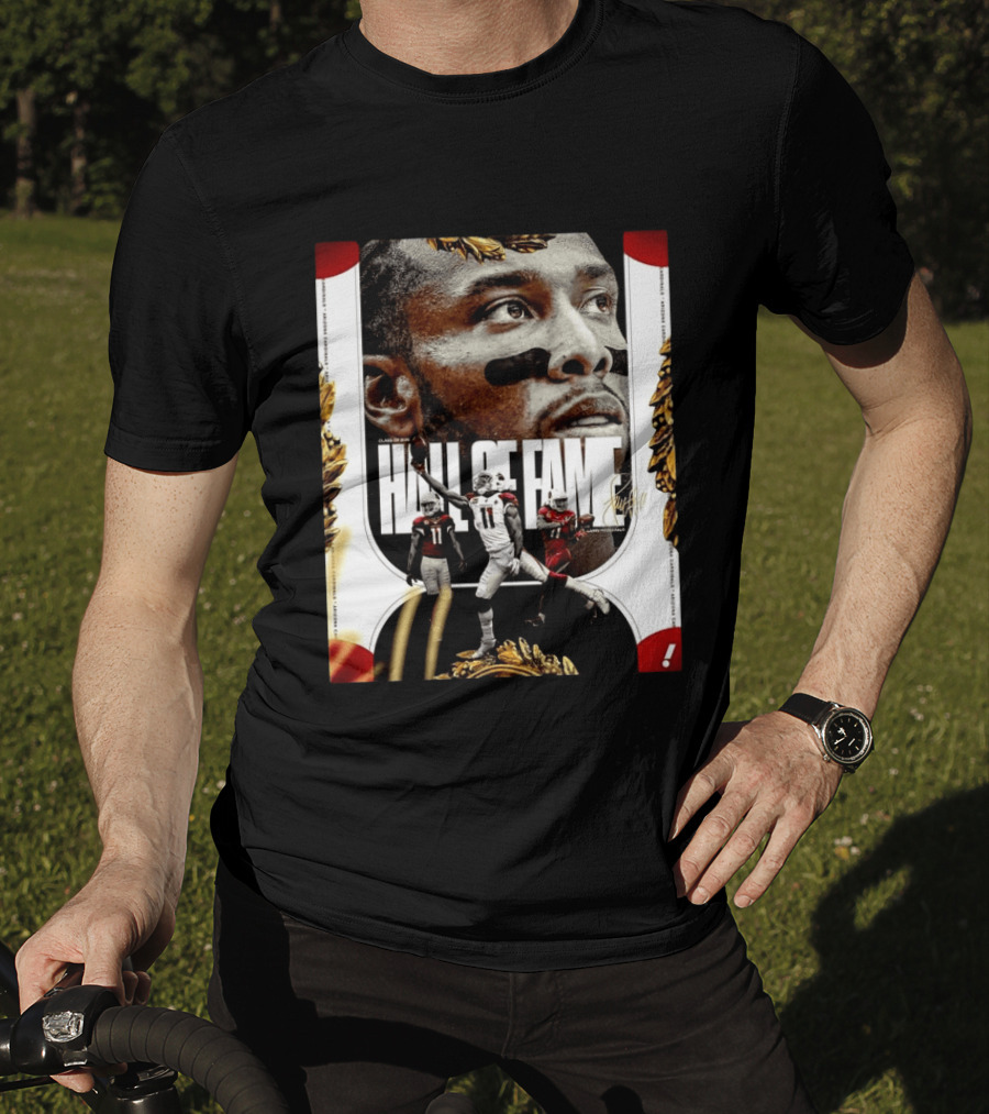 Larry Fitzgerald Hall Of Fame Class Of 2026 Legendary NFL Wide Receiver T-Shirt