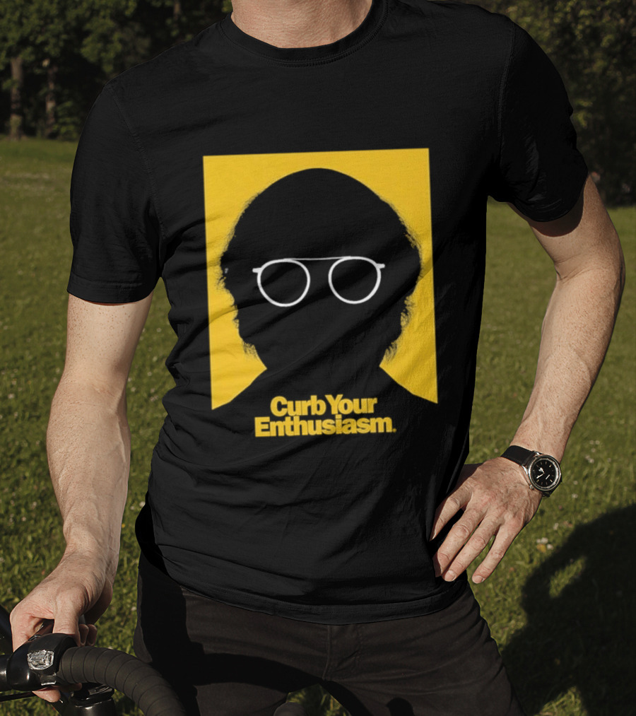 Curb Your Enthusiasm Larry David Silhouette Glasses T-Shirt