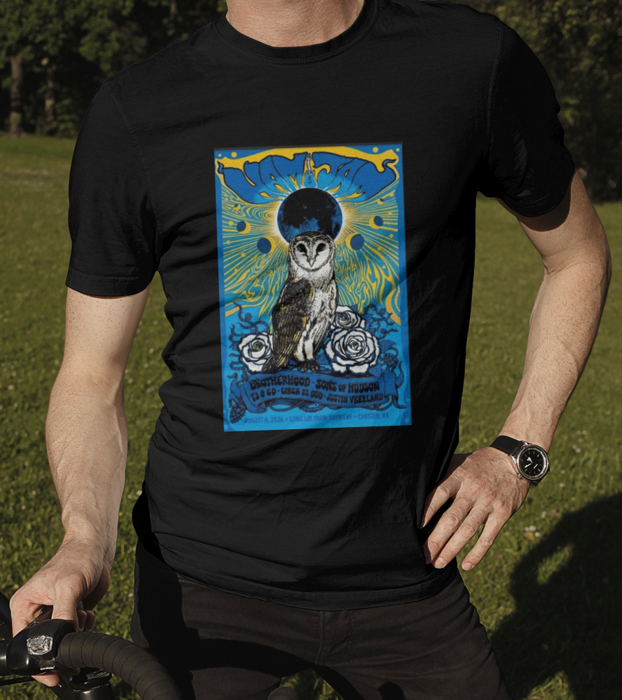 Vampay August 8 2026 Brotherhood Sons Of Hudson Long Lot Farm Chester NY & Co Circa 22 Duo Justin Vreeland T-Shirt