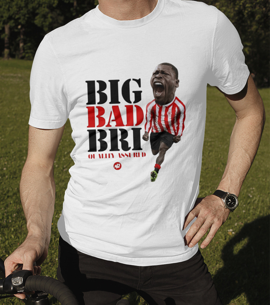 Big Bad Bri Quality Assured Sunderland AFC Caricature T-Shirt