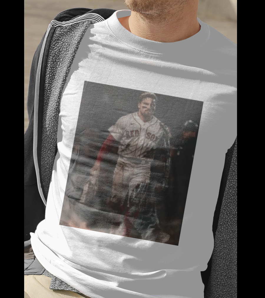 Caleb Durbin The Durbinator Red Sox Cyborg Player T-Shirt