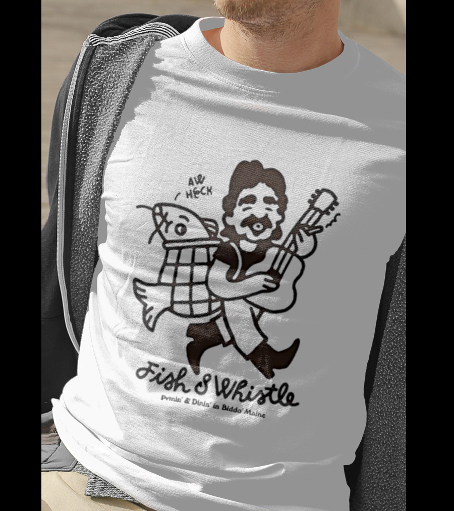 Fish And Whistle Pickin' And A Fishin' In Hickory Woods T-Shirt
