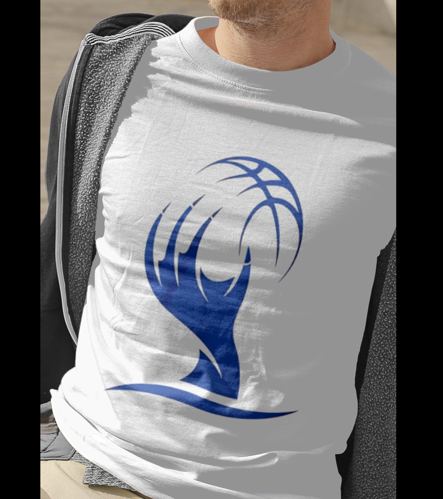 Cleveland Sirens The Claw Basketball Blue Wave T-Shirt