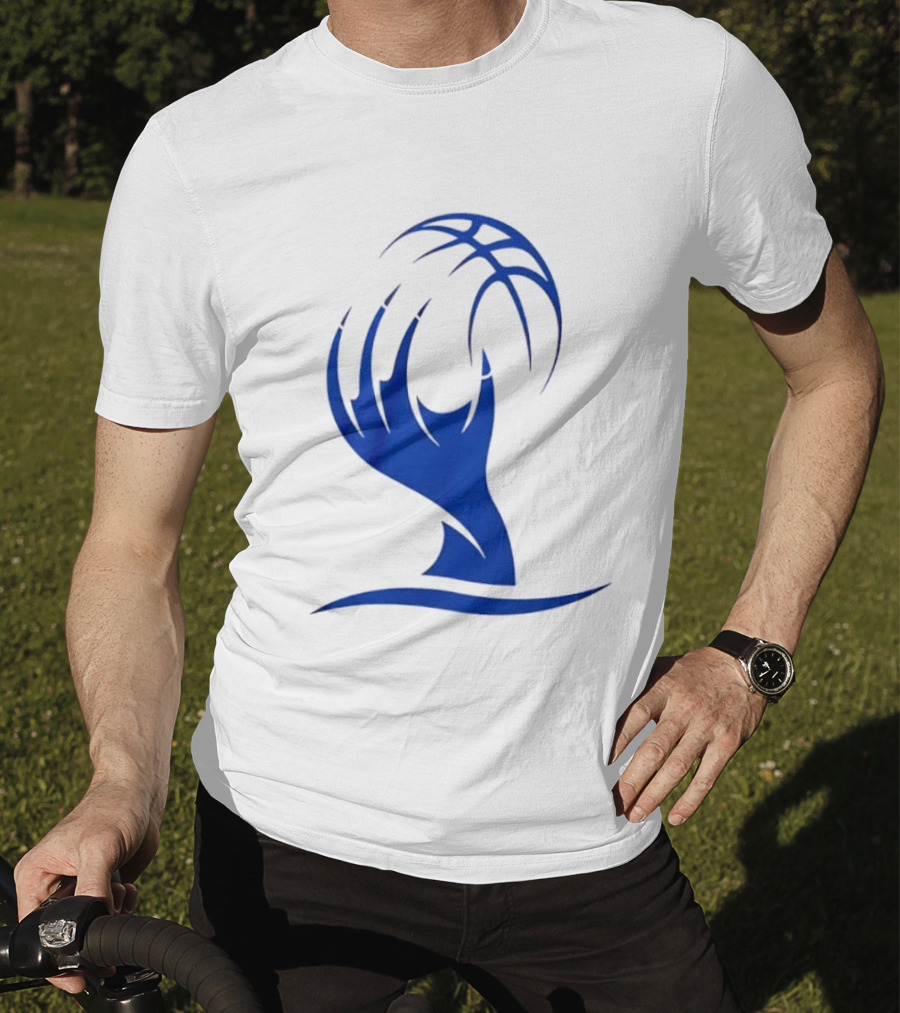 Cleveland Sirens The Claw Basketball Blue Wave T-Shirt