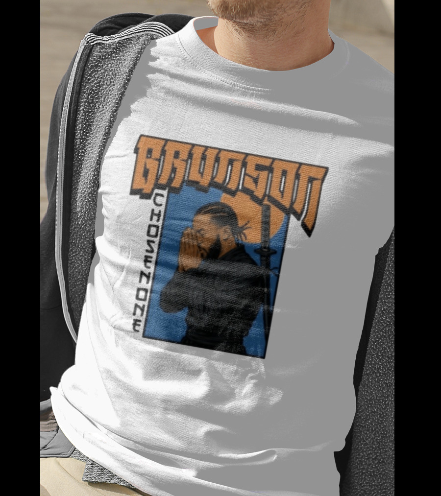 Brunson Chosen One Samurai Style Meditation And Sword T-Shirt