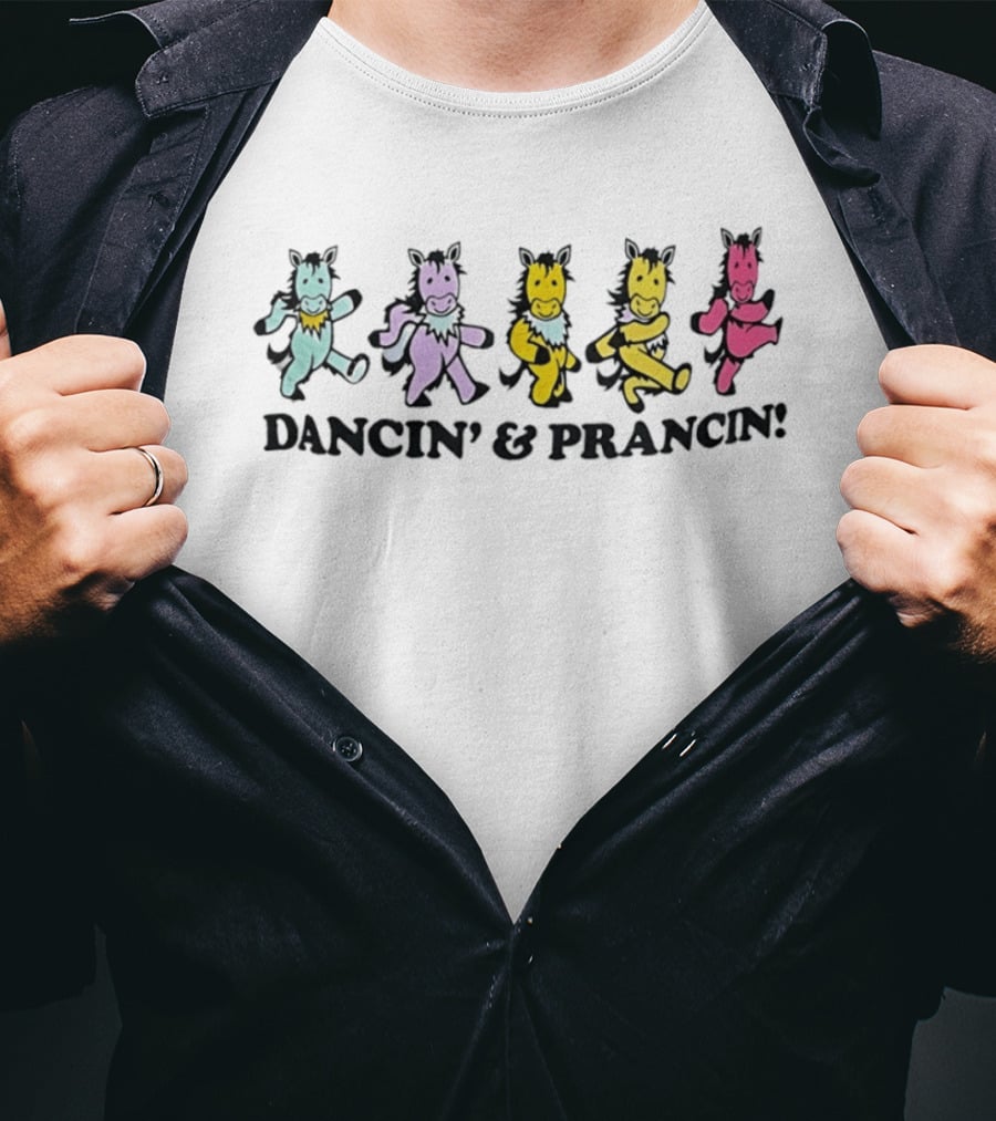 Dancin' And Prancin' 2024 Grateful Dead Wisconsin State Fair T-Shirt