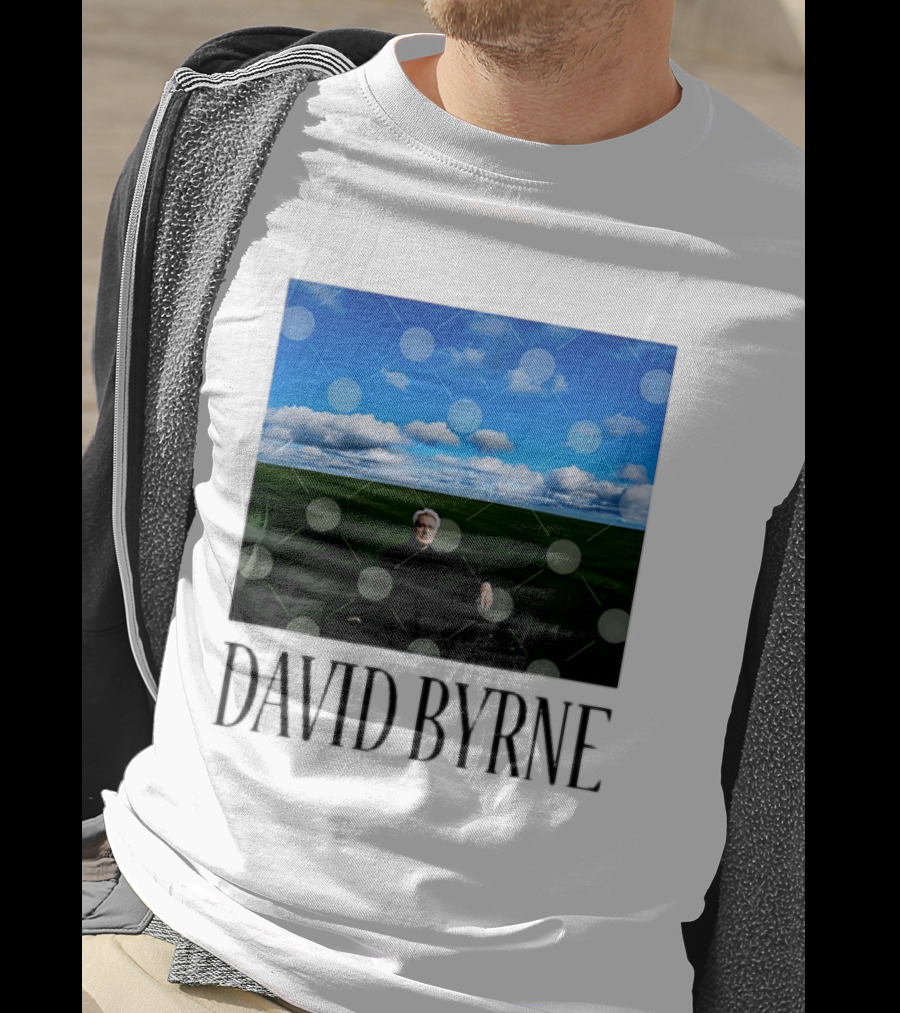 David Byrne Musician Scenic Landscape T-Shirt