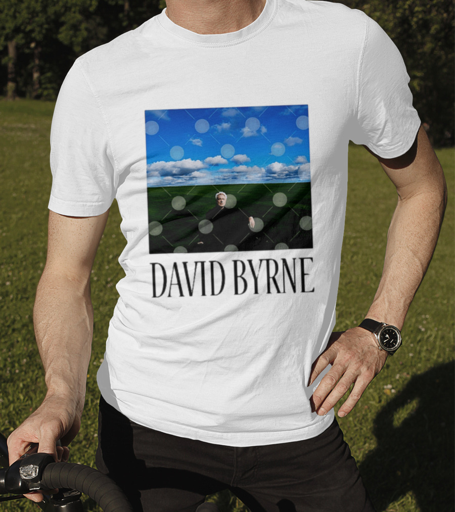 David Byrne Musician Scenic Landscape T-Shirt